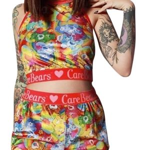 Care Bear Rainbow short set New XL